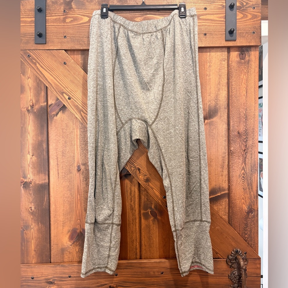 Free People Green-Gray Track Pants